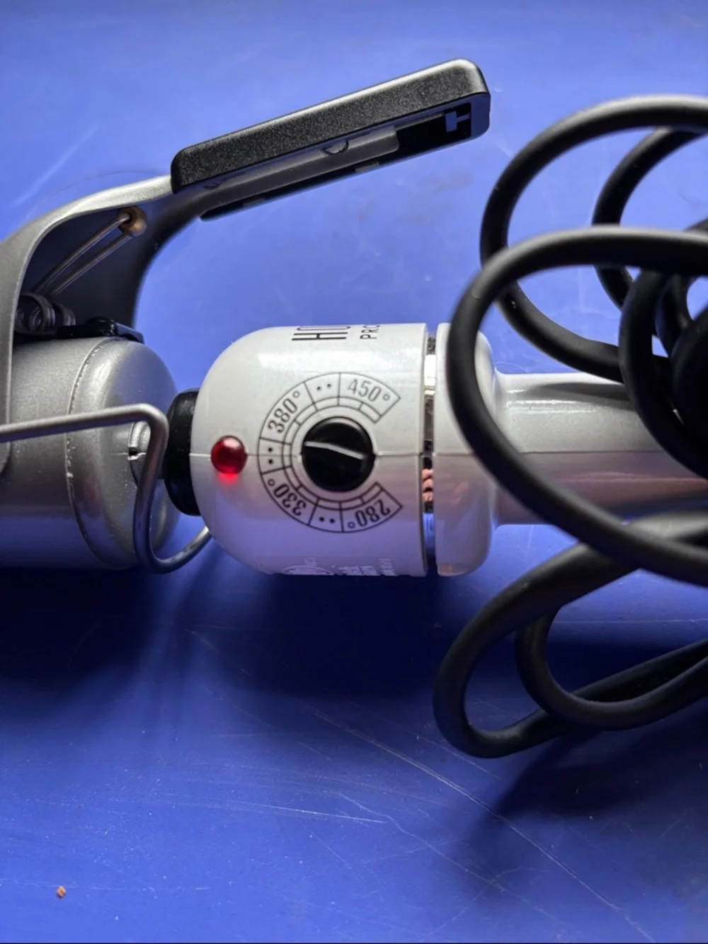 Hot Tools Professional Silver Curling Iron - 1 1/4